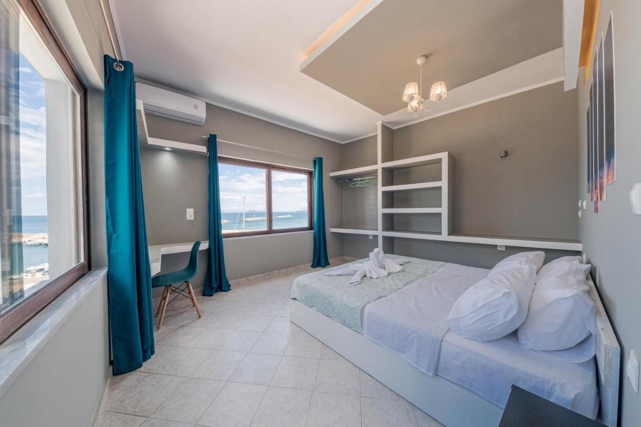 Luxury Sea View Apartment In Kolimvari エクステリア 写真