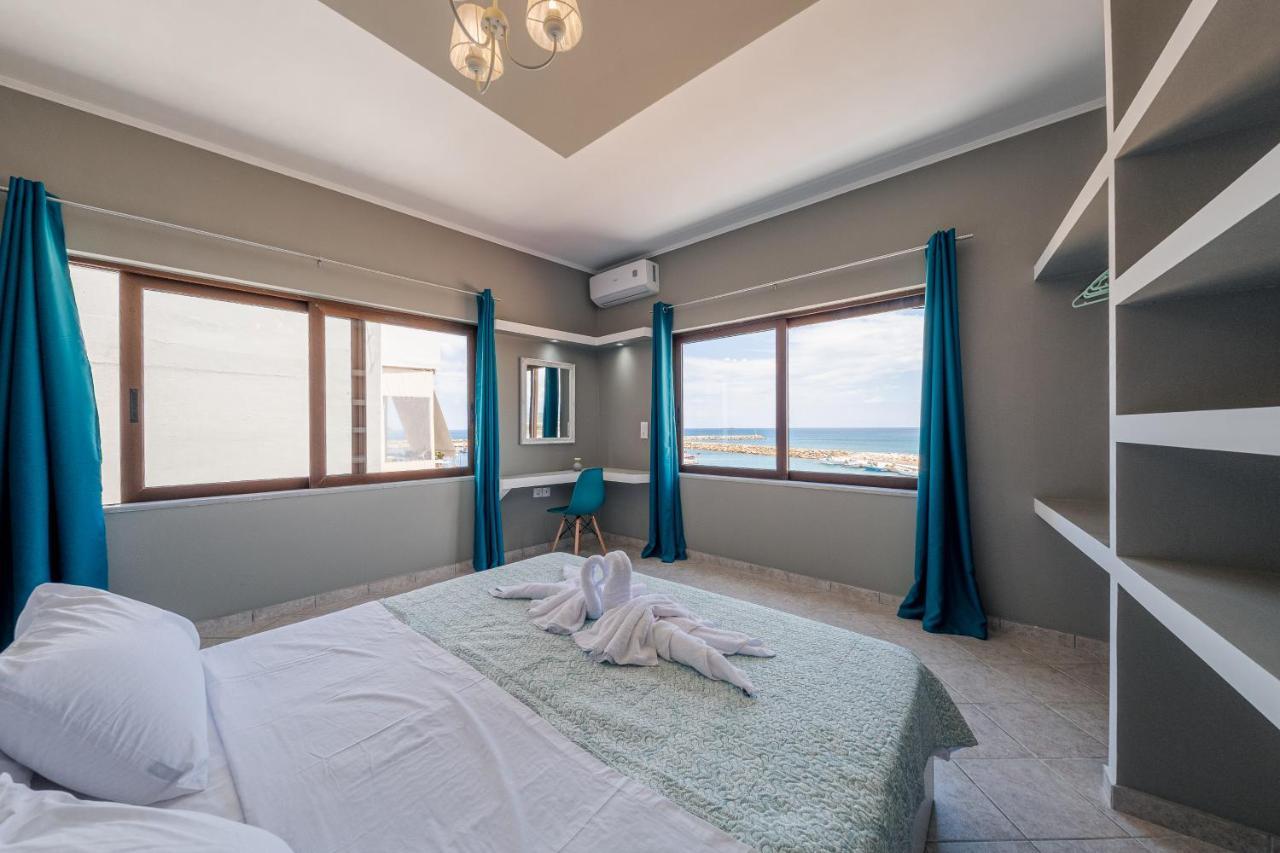 Luxury Sea View Apartment In Kolimvari エクステリア 写真